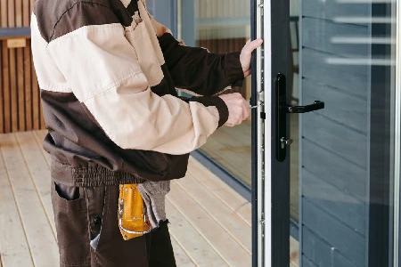 Cleaning And Polishing Glass Door Installation in Haines City, FL